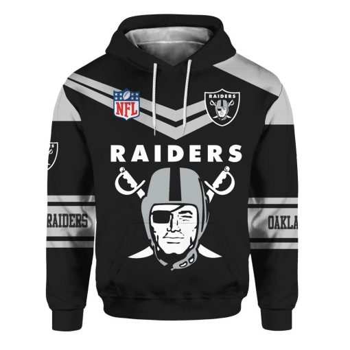 Las Vegas Raiders Hoodie Sport Long Sleeve Cheap V27 - Image 2