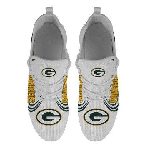 Green Bay Packers Sneakers Big Logo YZ Shoes V54 - Image 7