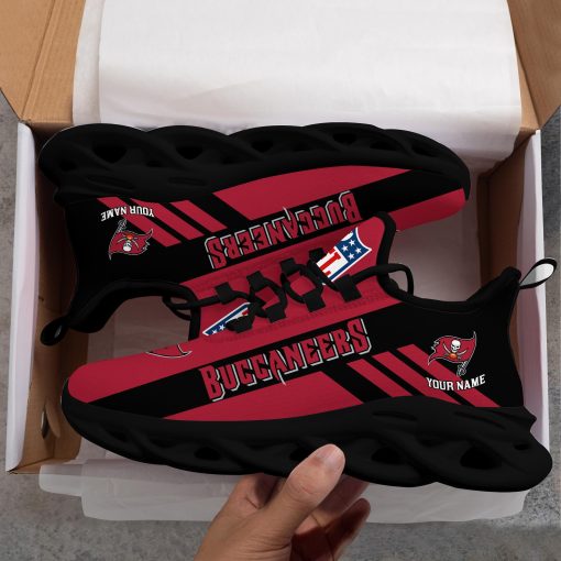 Tampa Bay Buccaneers Custom Name Max Soul Shoes V04 - Image 8