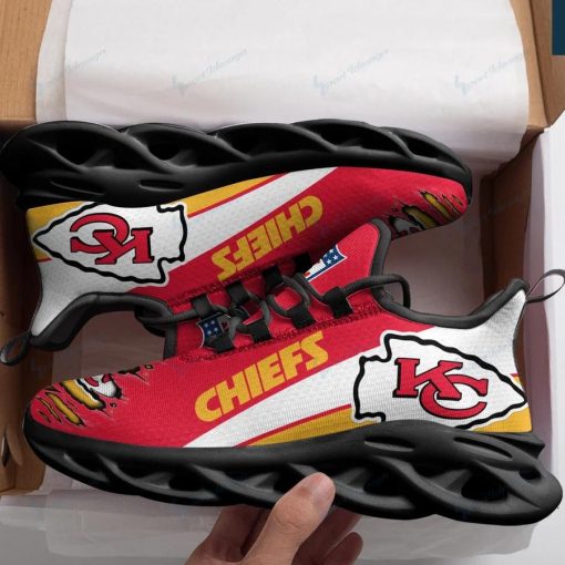 Kansas City Chiefs Max Soul Running Sneakers V16 - Image 3