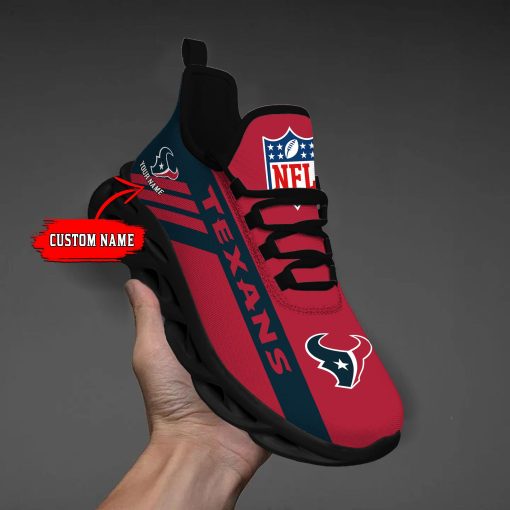 Houston Texans Custom Name Max Soul Shoes V04 - Image 3