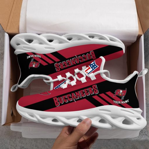 Tampa Bay Buccaneers Custom Name Max Soul Shoes V04 - Image 9