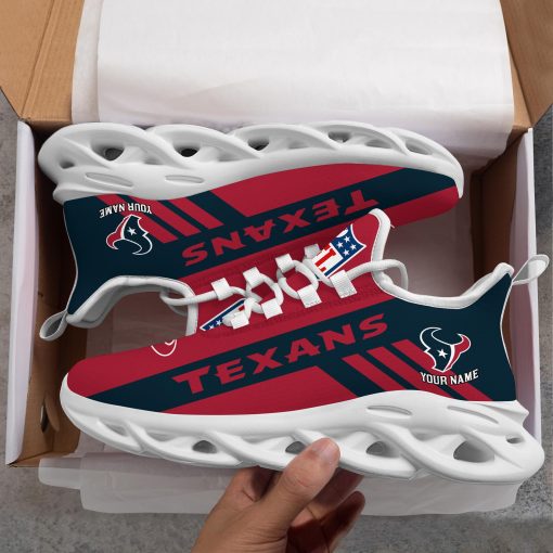 Houston Texans Custom Name Max Soul Shoes V04 - Image 9