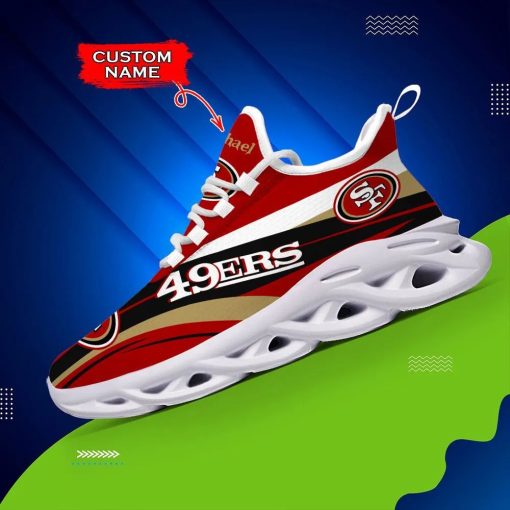 San Francisco 49ers Max Soul Shoes Luxury V17 - Image 3