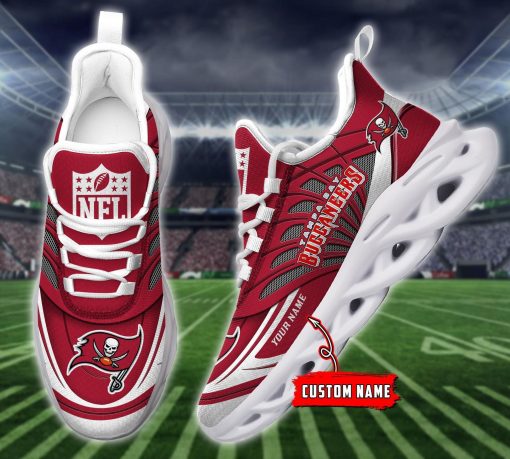 Tampa Bay Buccaneers Custom Name Max Soul Shoes V09 - Image 5