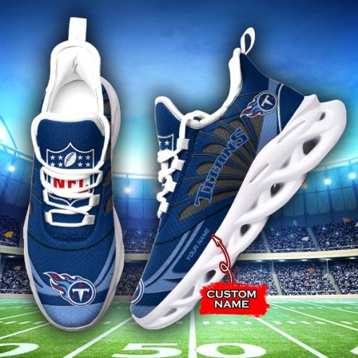Tennessee Titans Custom Name Max Soul Shoes V09 - Image 2