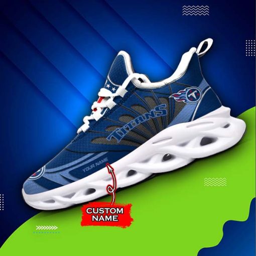 Tennessee Titans Custom Name Max Soul Shoes V09 - Image 4
