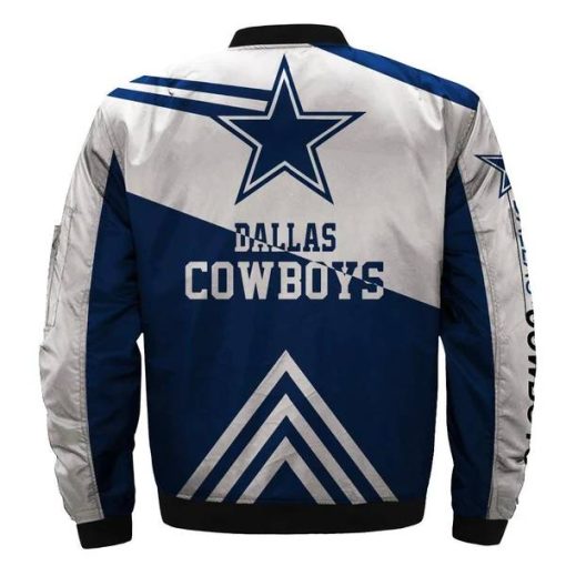 Dallas Cowboys Football Bomber Jacket V30 - Image 3