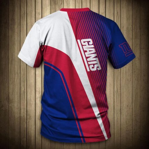 New York Giants T-Shirts 3D All Over Print V39 - Image 3