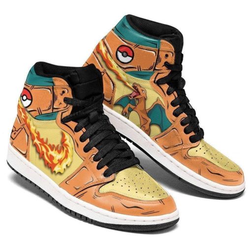 Charizard Shoes Custom Pokémon Shoes Air Jordan 1 V07 - Image 3