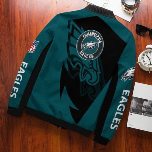 Philadelphia Eagles Trending Bomber Jacket V19 - Image 3