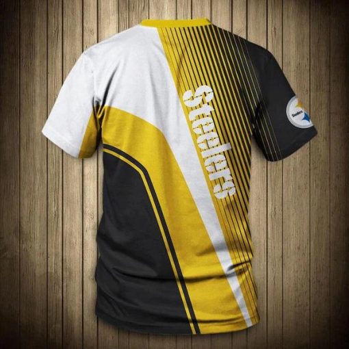 Pittsburgh Steelers T-Shirts Cheap For Fans V20 - Image 2