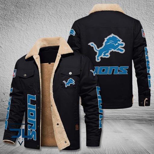 DTL Fleece Leather Jacket V3116 - Image 3