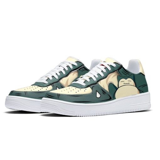 Snorlax Sleeping AF Shoes Custom Pokémon Shoes V47 - Image 4