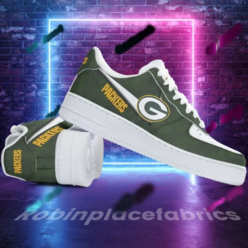 Green Bay Packers Shoes AF 1 Perfect Gift For Fans V02 - Image 4
