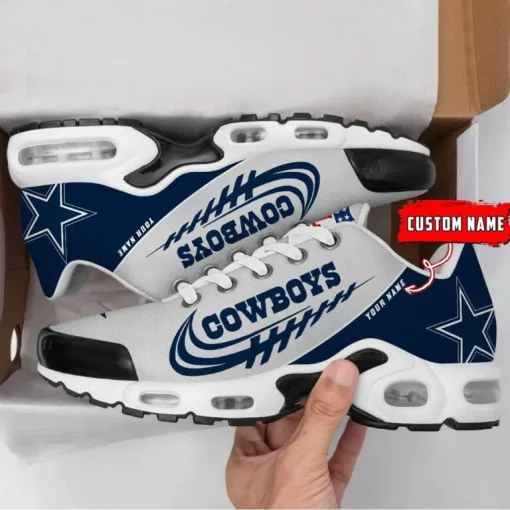 Dallas Cowboys Shoes Custom Max Soul Shoes V10 - Image 3