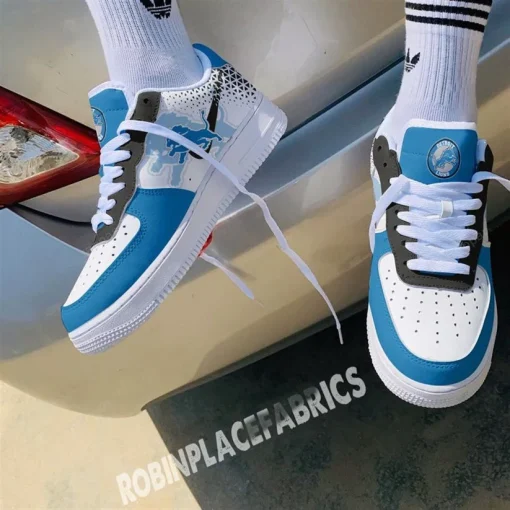 Detroit Lions Shoes AF 1 Perfect Gift For Fans V02 - Image 3