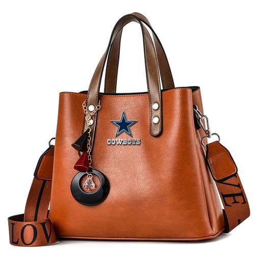 Dallas Cowboys Purses 2023 Leather Women's Handbags - Image 3