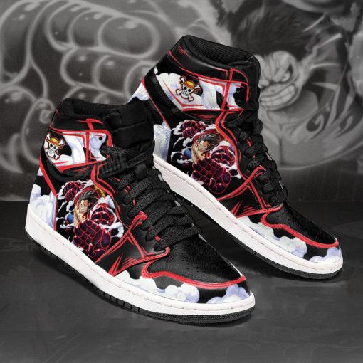 One Piece Luffy Snakeman Gear 4 Air Jordan One Piece Shoes V52 - Image 4