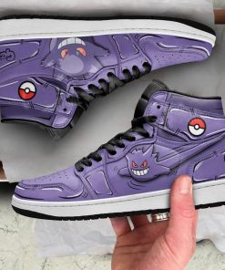 Gengar Pokemon Shoes Air 1 Custom Gengar Shoes V34