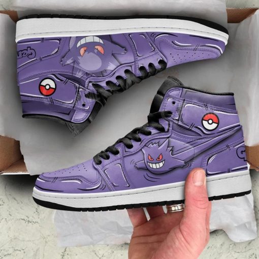 Gengar Pokemon Shoes Air 1 Custom Gengar Shoes V34