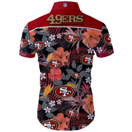 San Francisco 49ers Hawaiian Shirts 3D Print V47 - Image 3