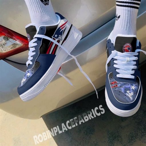 New England Patriots Shoes AF 1 Perfect Gift For Fans V02 - Image 3