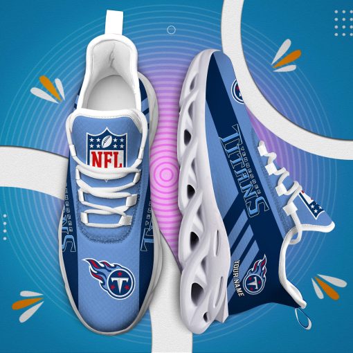 Tennessee Titans Custom Name Max Soul Shoes V04 - Image 4