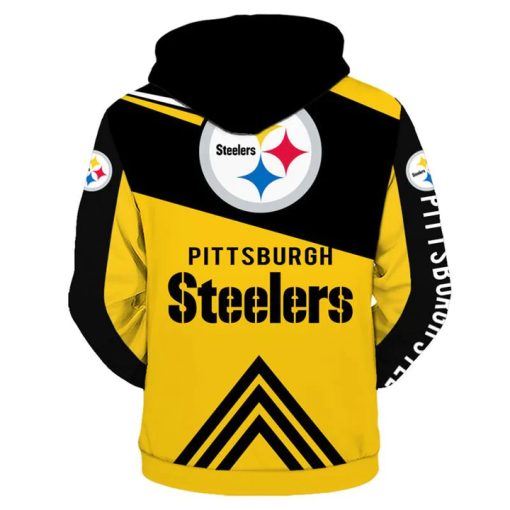 Pittsburgh Steelers Hoodie Cheap 3D Sweatshirt Pullover V17 - Image 3