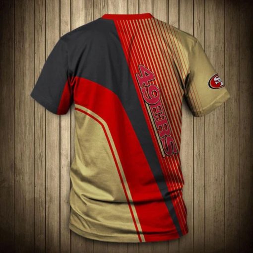 San Francisco 49ers T-shirts Cheap For Fans V55 - Image 3