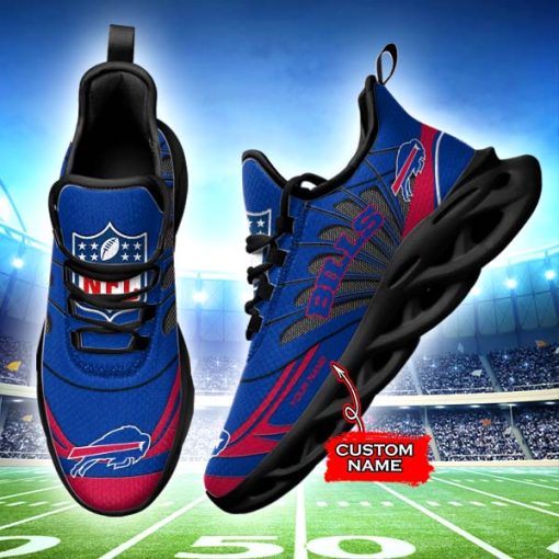 Buffalo Bills Custom Name Max Soul Shoes V09 - Image 3
