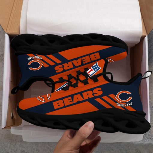Chicago Bears Custom Name Max Soul Shoes V04 - Image 5