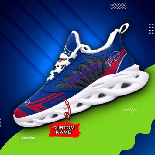 Buffalo Bills Custom Name Max Soul Shoes V09 - Image 4