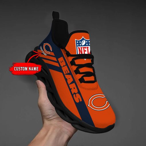 Chicago Bears Custom Name Max Soul Shoes V04 - Image 8