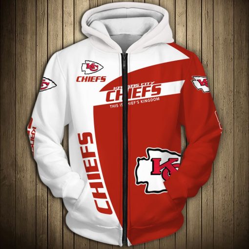 Kansas City Chiefs Hoodie 3D Cheap Sweatshirt Pullover V30 - Image 2