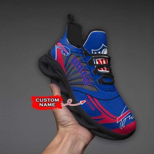 Buffalo Bills Custom Name Max Soul Shoes V09 - Image 6