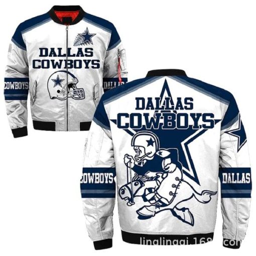 Dallas Cowboys Super Bowl Jackets For Fans V16 - Image 4