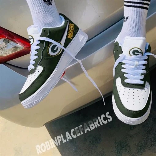 Green Bay Packers Shoes AF 1 Perfect Gift For Fans V02 - Image 3