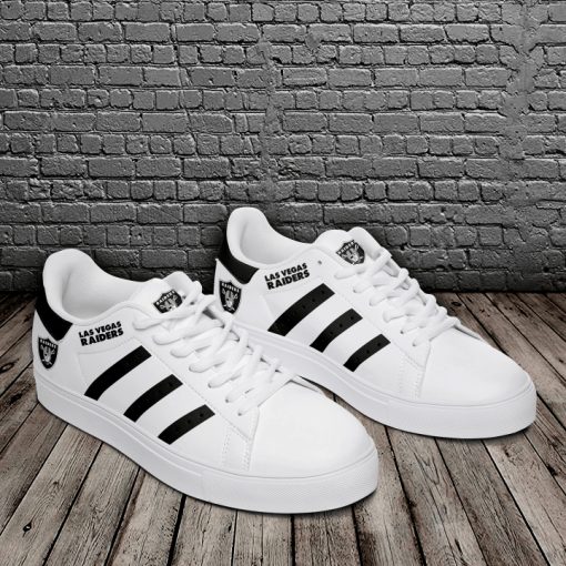 Las Vegas Raiders Stan Smith Low Top Shoes For Men and Women V15 - Image 4