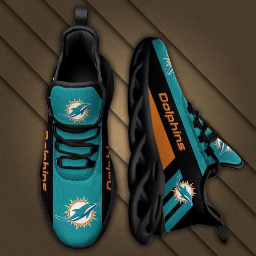 Miami Dolphins Shoes Custom Max Soul Shoes V41 - Image 5