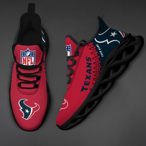 Houston Texans Custom Name Max Soul Shoes V15 - Image 5