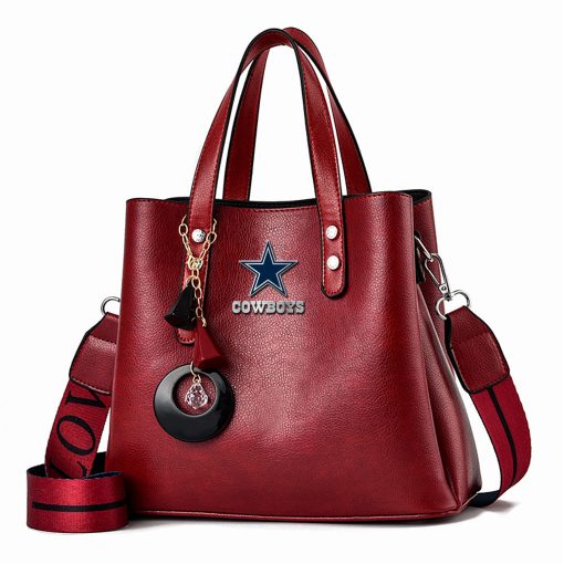 Dallas Cowboys Purses 2023 Leather Women's Handbags - Image 4