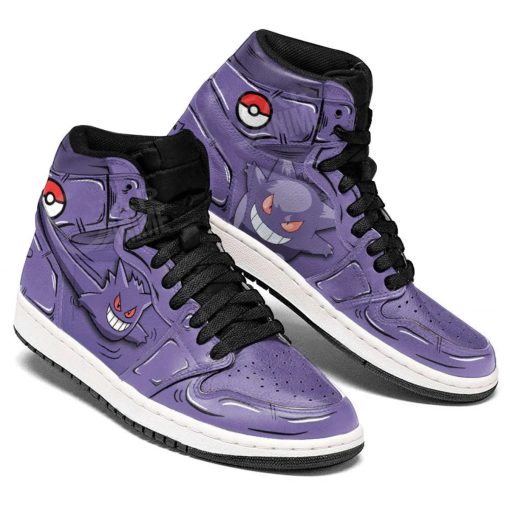 Gengar Pokemon Shoes Air 1 Custom Gengar Shoes V34 - Image 4
