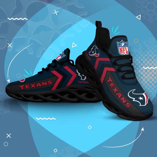 Houston Texans Custom Name Max Soul Shoes V08 - Image 5