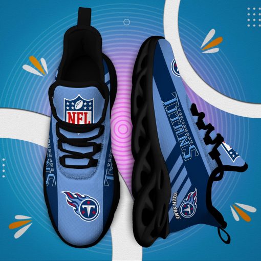 Tennessee Titans Custom Name Max Soul Shoes V04 - Image 5