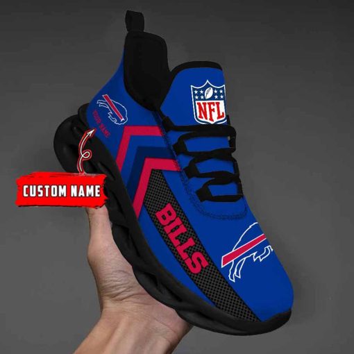 Buffalo Bills Custom Name Max Soul Shoes V08 - Image 3