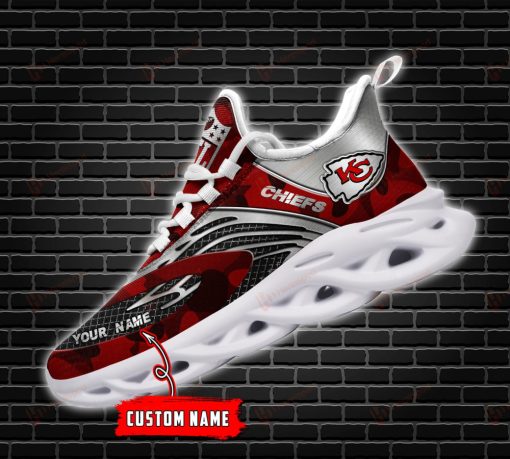 Kansas City Chiefs Shoes Custom Max Soul Luxury V07 - Image 4