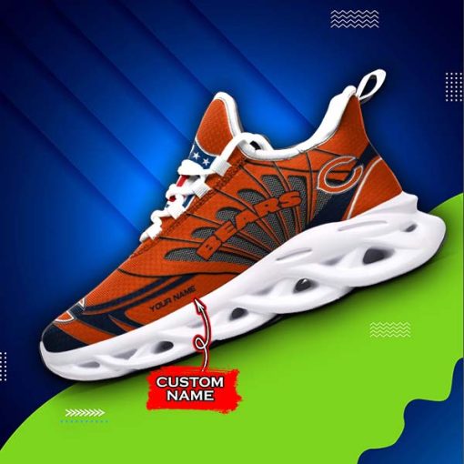 Chicago Bears Custom Name Max Soul Shoes V09 - Image 4