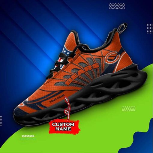Chicago Bears Custom Name Max Soul Shoes V09 - Image 5