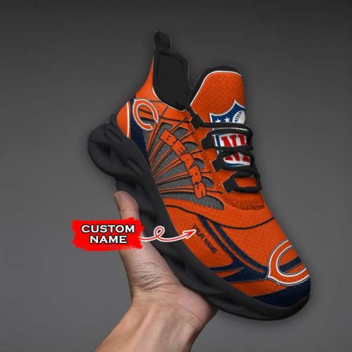 Chicago Bears Custom Name Max Soul Shoes V09 - Image 6